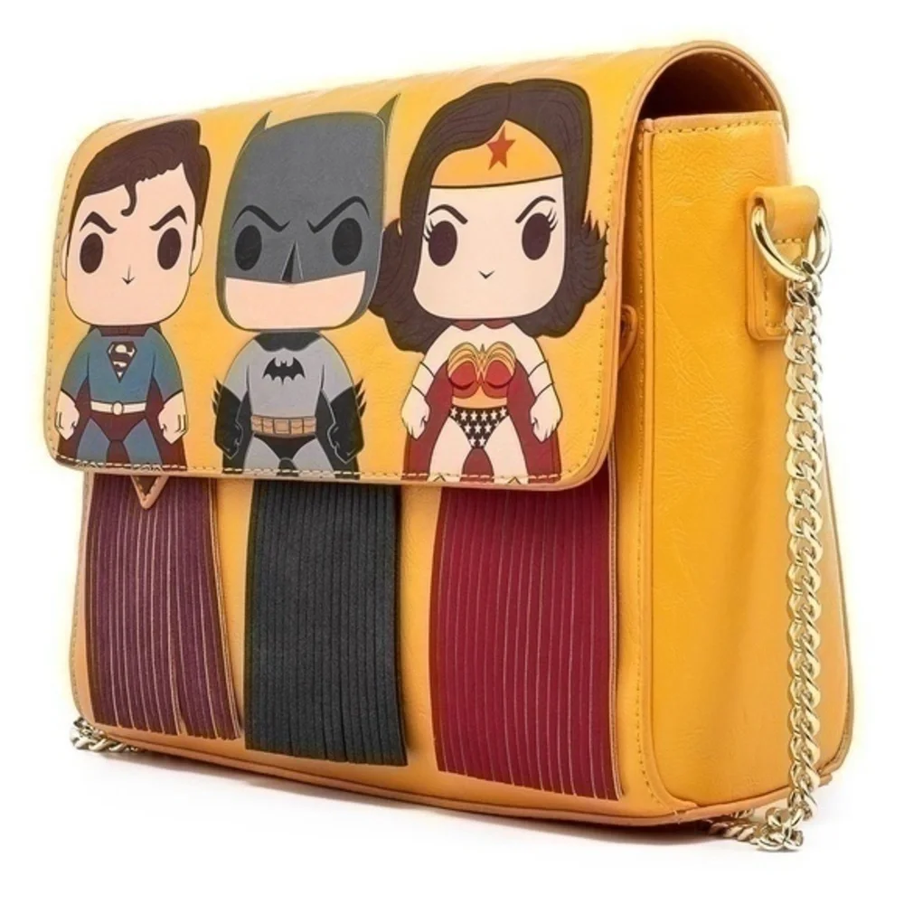 Funko Pop Loungefly DC Fringe Capes Crossbody Bag Purse